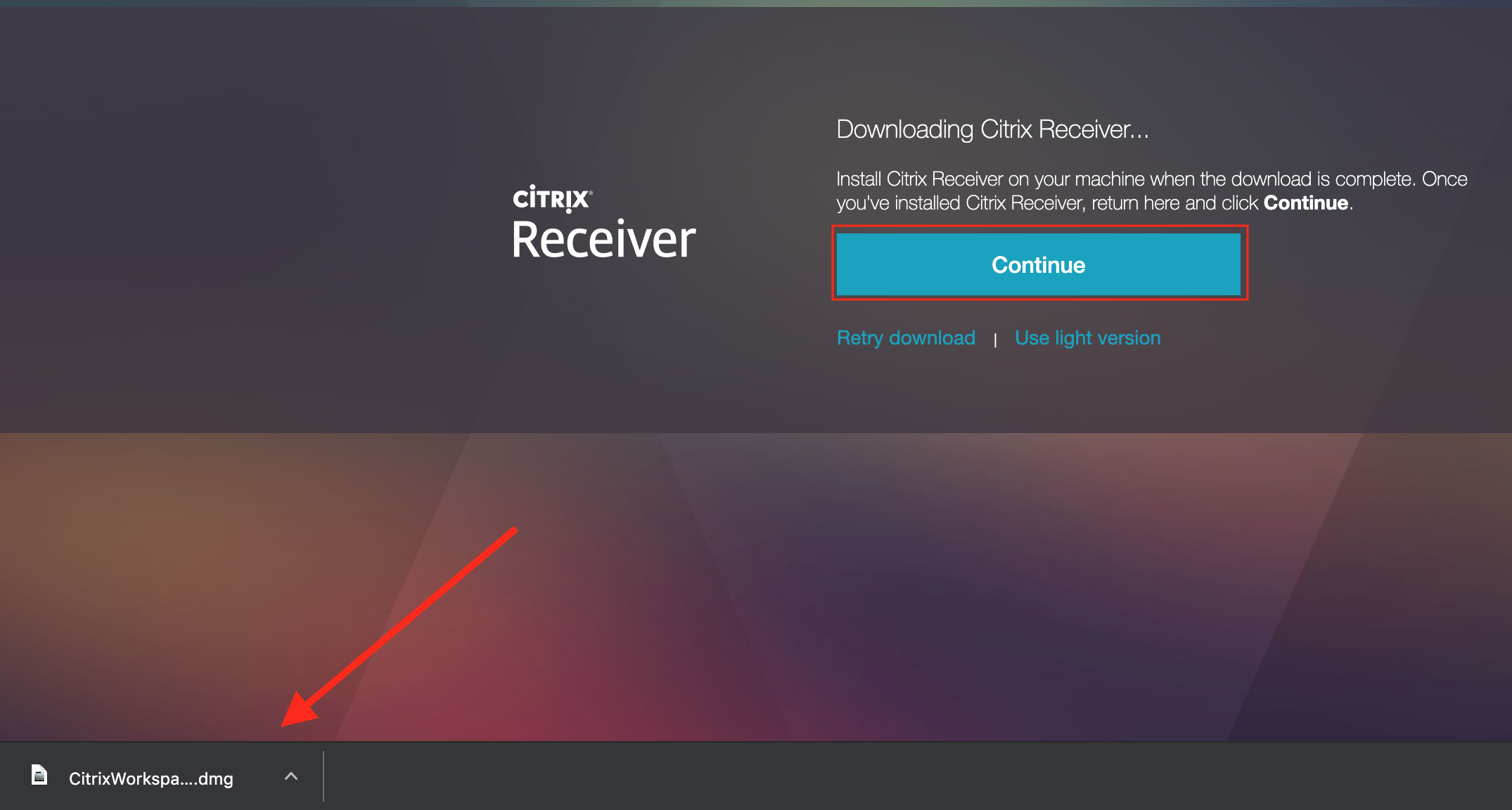 citrix receiver download for mac